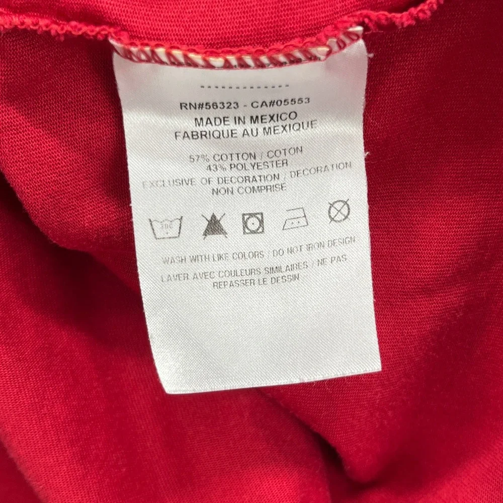 Jordan T Shirt Mens XXL Red Jumpman Logo Dri-Fit Short Sleeve Activewear Sporty